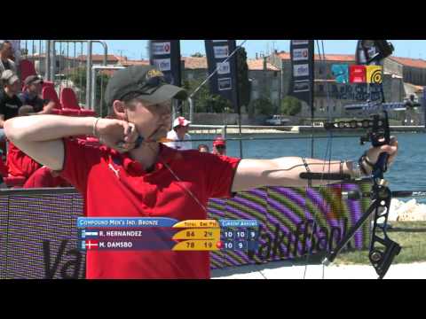 Roberto Hernandez v Martin Damsbo – compound men bronze | Porec 2011 Archery World Cup stage 1