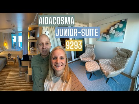AIDAcosma - Junior-Suite mit Wintergarten 9293 | Kabinenrundgang