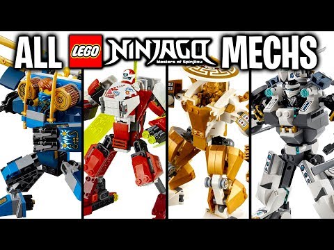 ALL 35+ LEGO NINJAGO MECHS! (2011-2020)