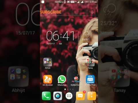 Lock All Applications With Finger Print on Lenovo p2