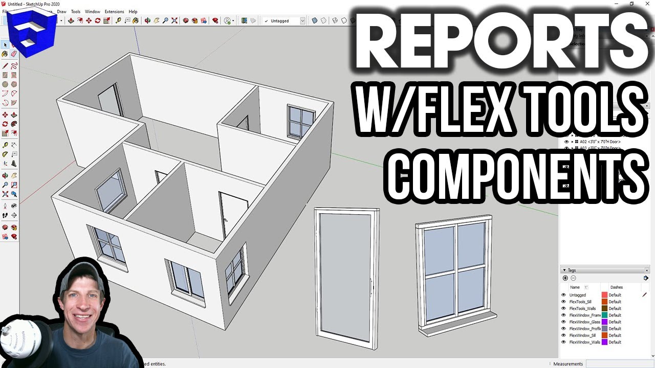 Creating DOOR SCHEDULES with FlexTools Components!