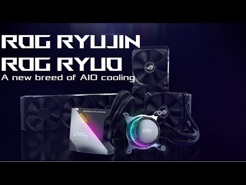 Aušintuvas ASUS ROG Ryujin 360 video