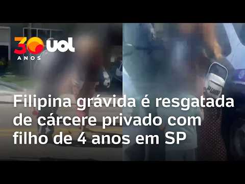 Filipina grávida é resgatada de cárcere privado com filho de 4 anos em SP; homem retinha passaporte