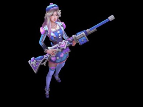 Heartthrob Caitlyn (Sapphire) Chroma - League of Legends