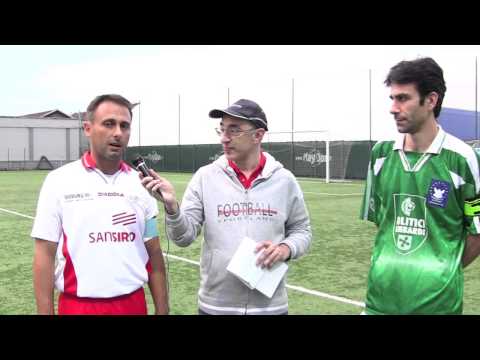 INTERVISTA PRE PARTITA (GIANLUCA BATTAGLIA - ASD SAN SIRO 2000/SIMONE BAVONI - LE SEQUOIE)