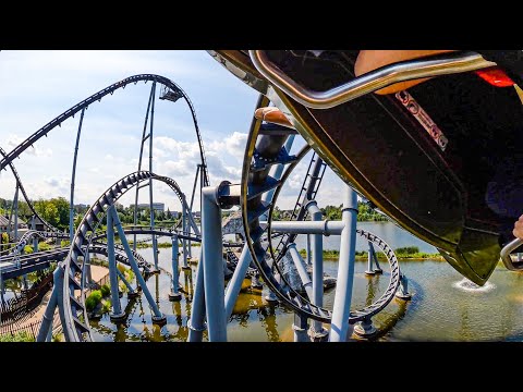 Lech Coaster Legendia - Frontseat Horizon Level POV 4K60FPS