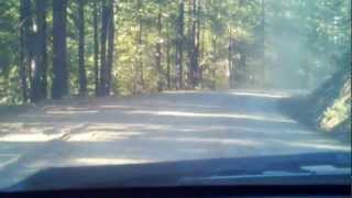 preview picture of video 'Tahoe National Forest Forestry Rd 44 Deep Canyon CA Drive'