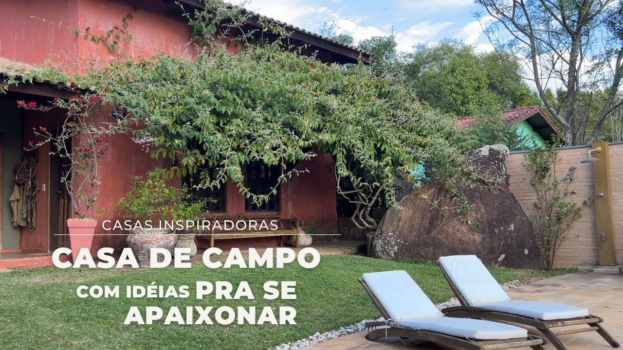 CASA DE CAMPO RECHEADA DE CANTOS ACOLHEDORES PARA NOS INSPIRAR #casarustica #casadecampo #ferro