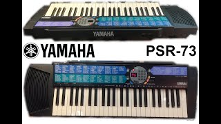 Video thumbnail for YAMAHA PSR 73 #  PSR-73 (sound and styles demonstration) HiQ sound by Keyboards - review - repair