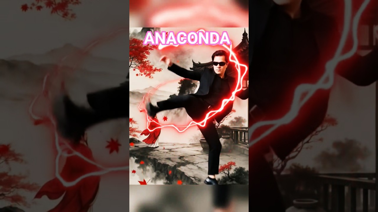 My Anaconda Don't ( Baby Got Back ) Krish Malini X Mophonics Remix ( From Anaconda 2025) Music video