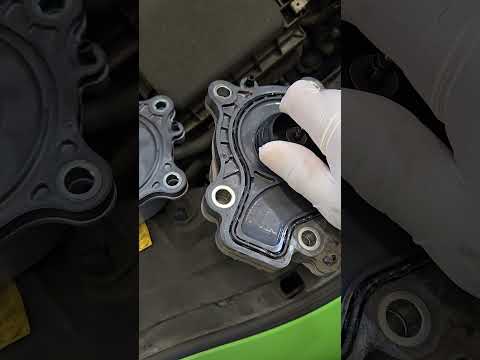 2013 toyota pruis hybrid water pump replacement easy way