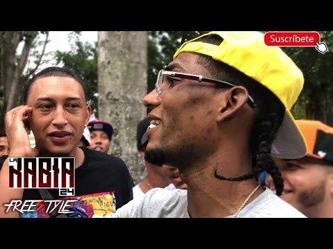 🤣( UN SICOTE VIRAL 🤣) La Rabia 24 vs Natan - Freestyle en San Francisco de Macoris