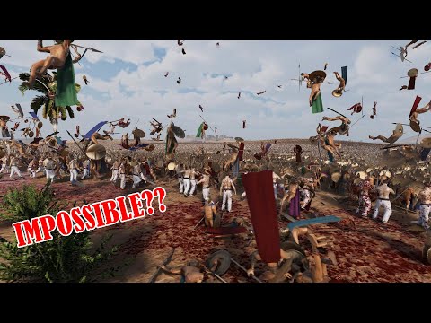 100 Chuck Norris vs 1,000,000 Spartans | Ultimate Epic Battle Simulator 2 UEBS 2