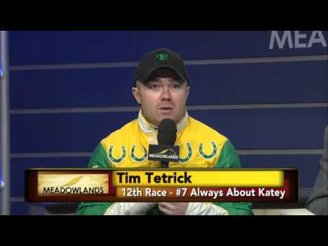 In The Sulky with Tim Tetrick - February 02, 2016