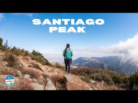 How to Hike to Santiago Peak via Maple Springs | Silverado, CA