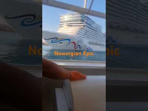 Thumbnail for Norwegian Epic norwegianaqua #borwegia #cruisetcs ##sunsetsatsea #cruiseships #beautifulsunsets