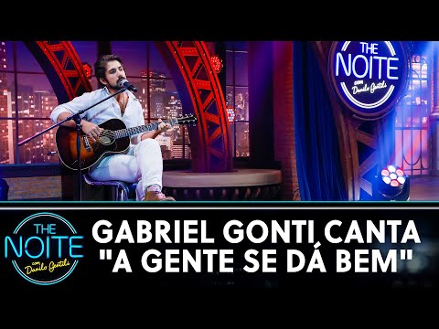 Gabriel Gonti canta "A gente se dá bem" | The Noite (20/09/21)