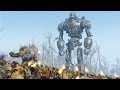 Liberty Prime & BoS Army VS Behemoths & Super Mutants - Fallout 4 NPC War