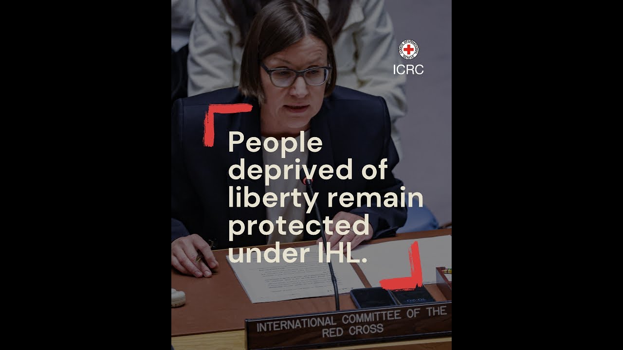 ICRC President drew attention to the extreme vulnerability of people deprived of liberty.