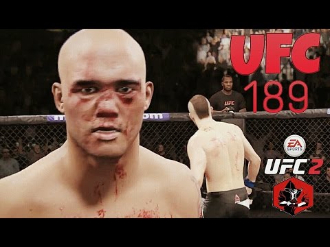 Robbie Lawler ~Vs~ Rory MacDonald 2《UFC 189: EA SPORT UFC 2 SIMULATION》