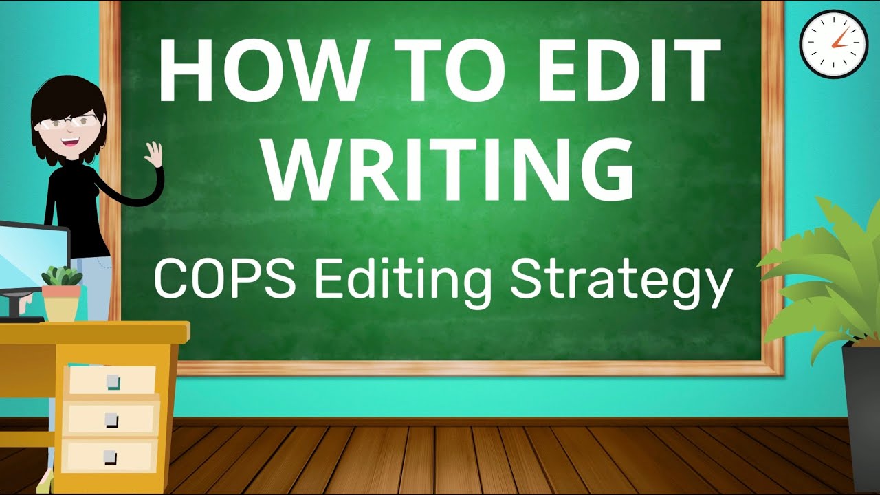 Easy Editing Strategy to Improve Writing for Students | COPS Editing Checklist