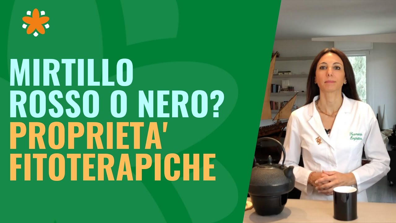 MIRTILLO: QUAL'E' LA DIFFERENZA TRA ROSSO E NERO
