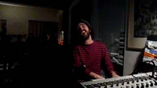 Patrick Watson plays Beijing and freestyles at Reykjavík! rehearsal space
