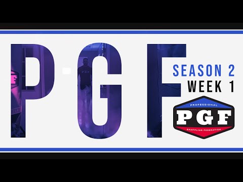 PGF SEASON 2 WEEK 1 presented by Mat Viper - Brazilian Jiu Jitsu Sports League