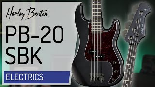 Video thumbnail for Harley Benton - PB-20 SBK by Harley Benton
