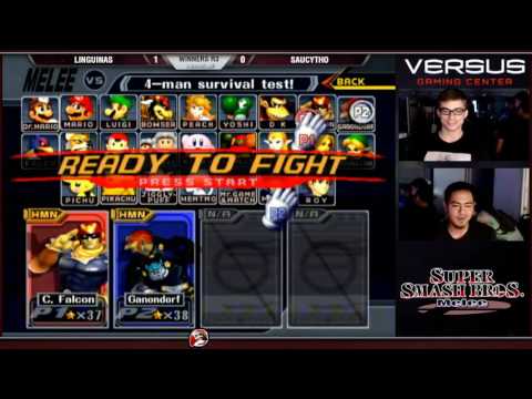 VS Weekly 08/14/16 - Winners R4 - Linguini (Sheik, Ganon) vs SaucyTho (Dr. Mario, Falcon) - Melee