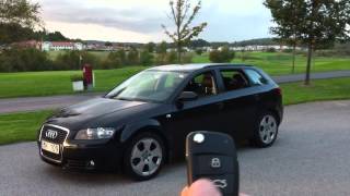 Audi - Control Windows Via Key Remote