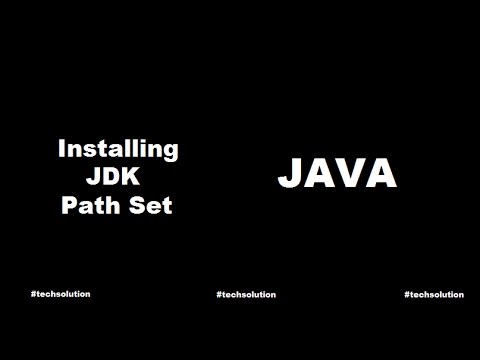 02 Installing Java Jdk Setting Path Environment Variable For Java In Windows Os
