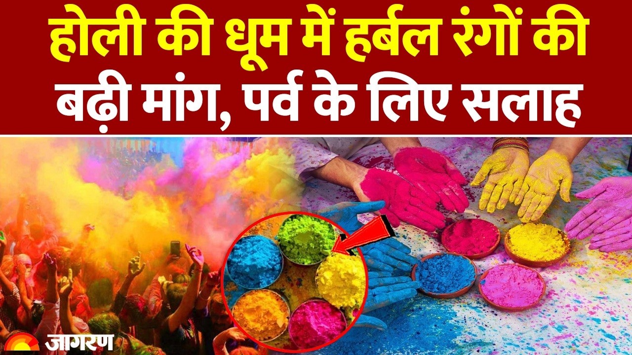 BIhar News: होली की धूम में हर्बल रंगों की बढ़ी मांग, पर्व के लिए सलाह | Holi Festival 2026 |