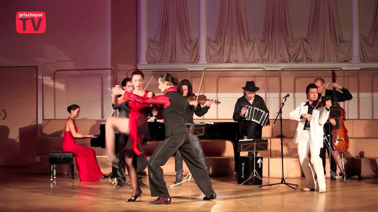 Vlada Zakharova and Andrey Makarov, Russia, Moscow, Shou "El Tango de Plata", 30.09.2010