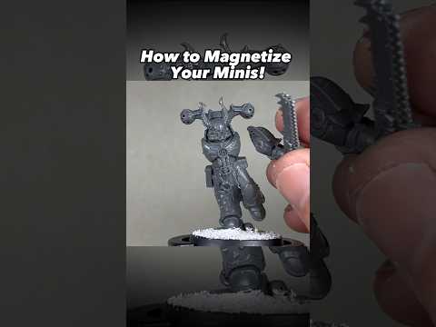 Magnets Tutorial: Quick Tips for Magnetising your Warhammer Models #40k #gamesworkshop #spacemarine