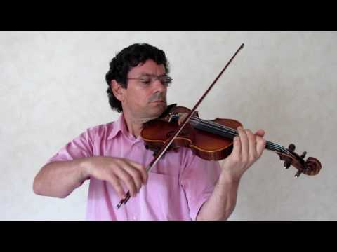 Volume 1 cours 086 / 133 - Joyeux anniv en RE - Apprendre le Violon avec olivier Lesseur