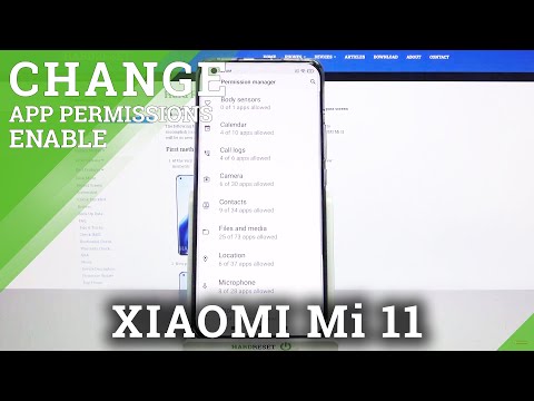 How to Manage App Permissions in XIAOMI Mi 11 – Change App Permissions