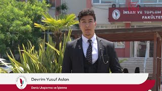 Yalova MYO Deniz Ulaştırma ve İşletmeciliği Programı - Öğrenci Devrim Yusuf Asla
