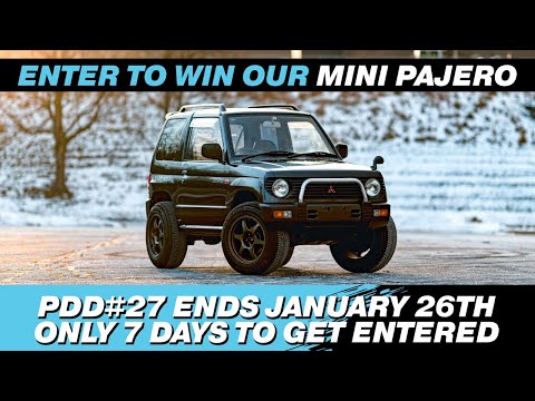 Prime Driven Daily 27 - 1996 Mitsubishi Mini Pajero - 4WD Mini Monster!