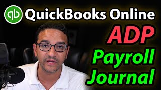 QuickBooks Online: Payroll Expenses Journal Entry for ADP