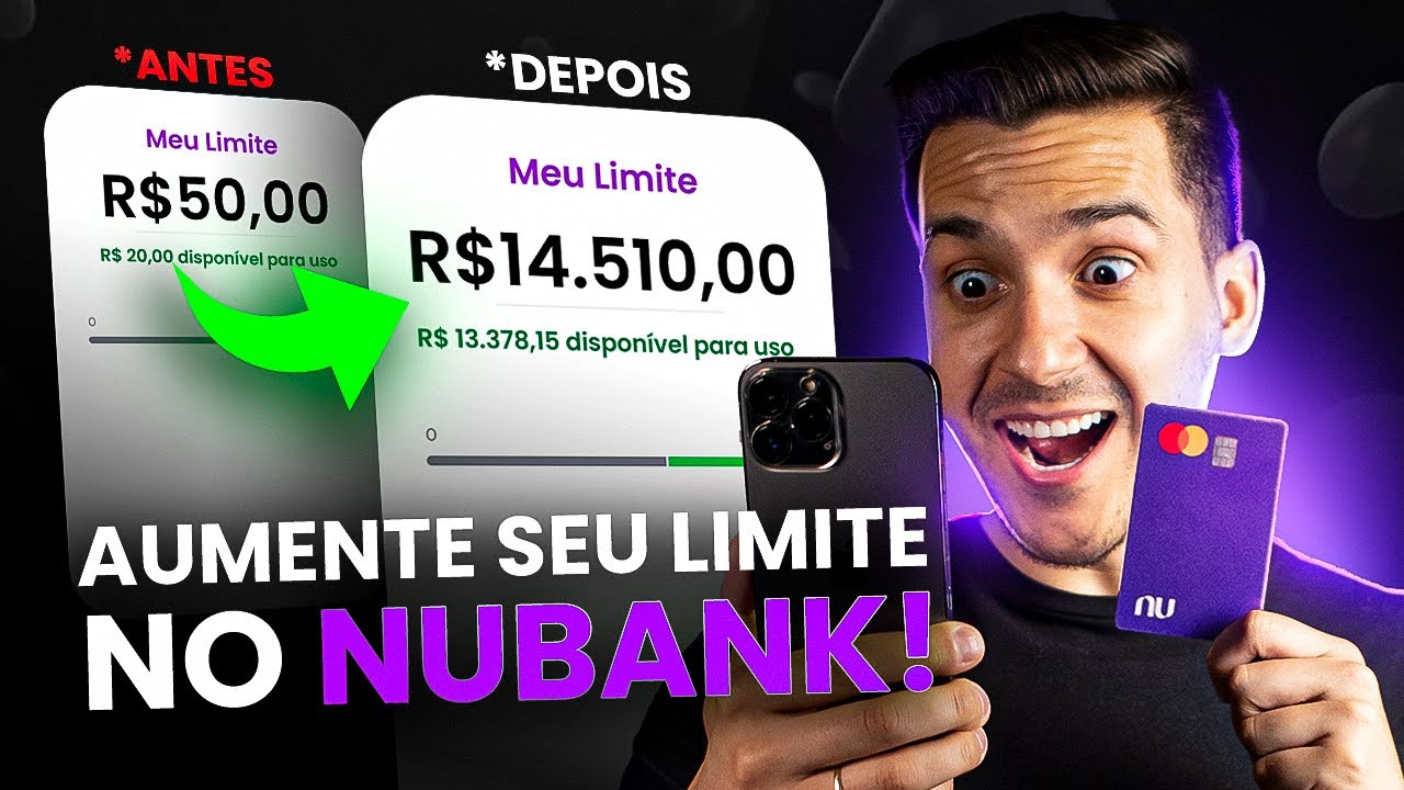 NUBANK - COMO AUMENTAR O LIMITE? Consegui 14 mil com essas dicas!