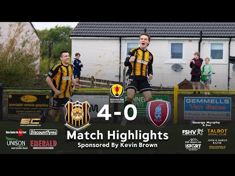 Auchinleck Talbot 4-0 Haddington Athletic | Scottish Gas Men's Scottish Cup | 30.08.25