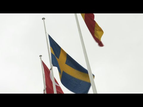 Swedish flag raised at NATO headquarters | AFP