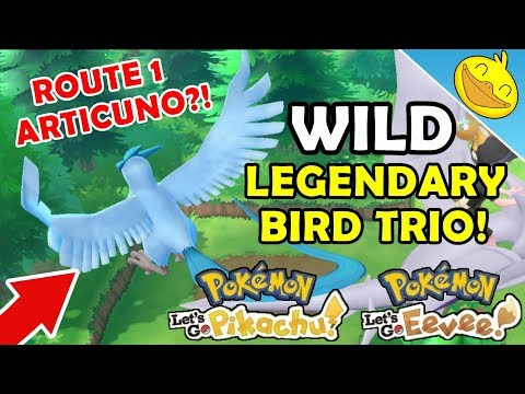 Come catturare ARTICUNO, ZAPDOS e MOLTRES in natura! Guida a Pokémon Let's Go P/E!