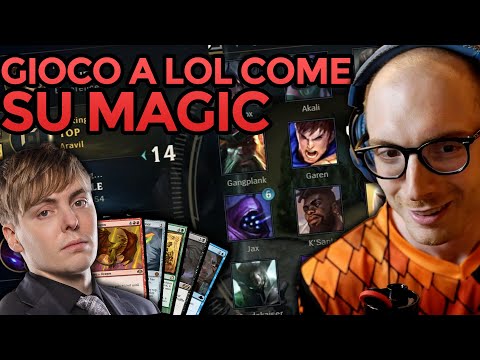 LEAGUE OF LEGENDS=MAGIC THE GATHERING