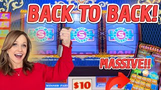 Massive Jackpot Win On A Hot Slot and Back-to-back Bonuses On The Toughest Slot in the Casino! Video