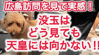 広島訪問を見て実感 ! 没玉はどう見ても天皇には向かない !!