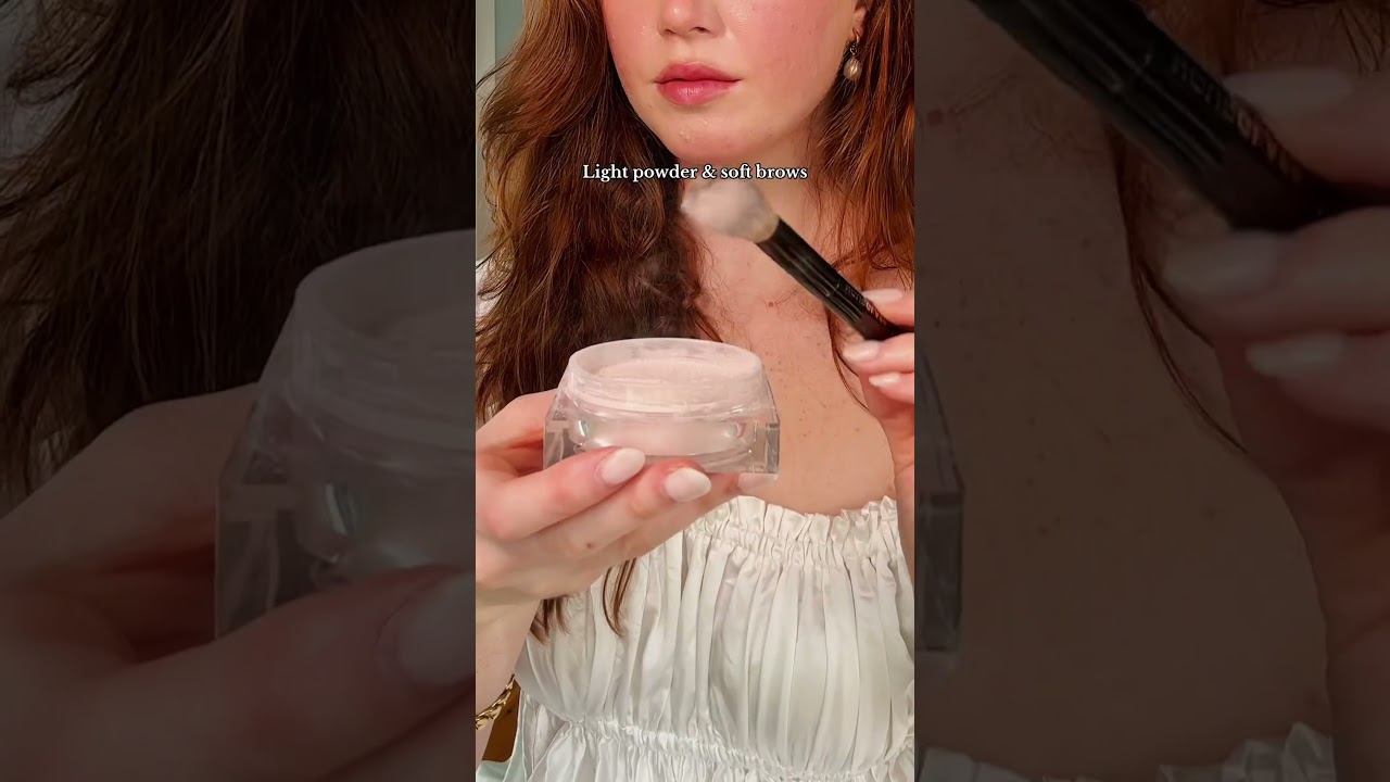 Leading lady in a romance movie look 🥀 Love this natural, soft makeup #makeuptutorial #makeup