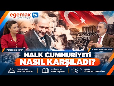 HALK CUMHURİYETİ NASIL KARŞILADI? | 29 Ekim 1923’te Neler Yaşandı? | Dr. Ahmet Mehmetefendioğlu
