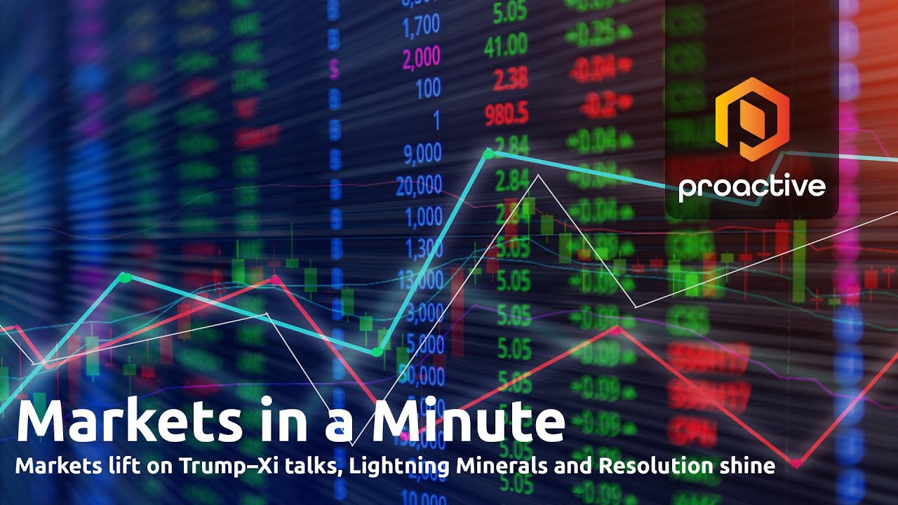 Markets in a Minute: Investor optimism, rising gold, and ASX Movers